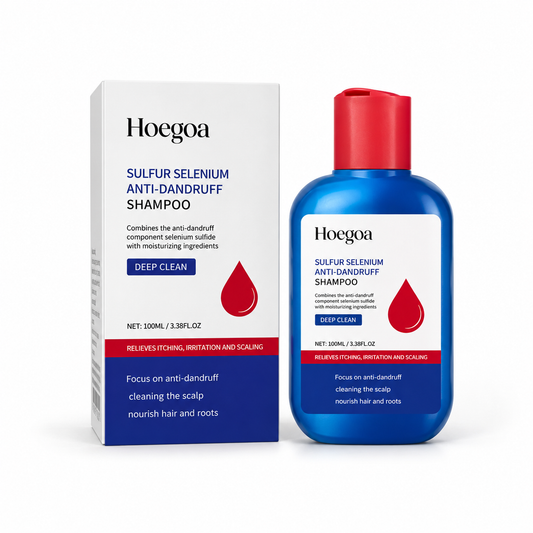 Champú para el cabello con sulfuro de selenio